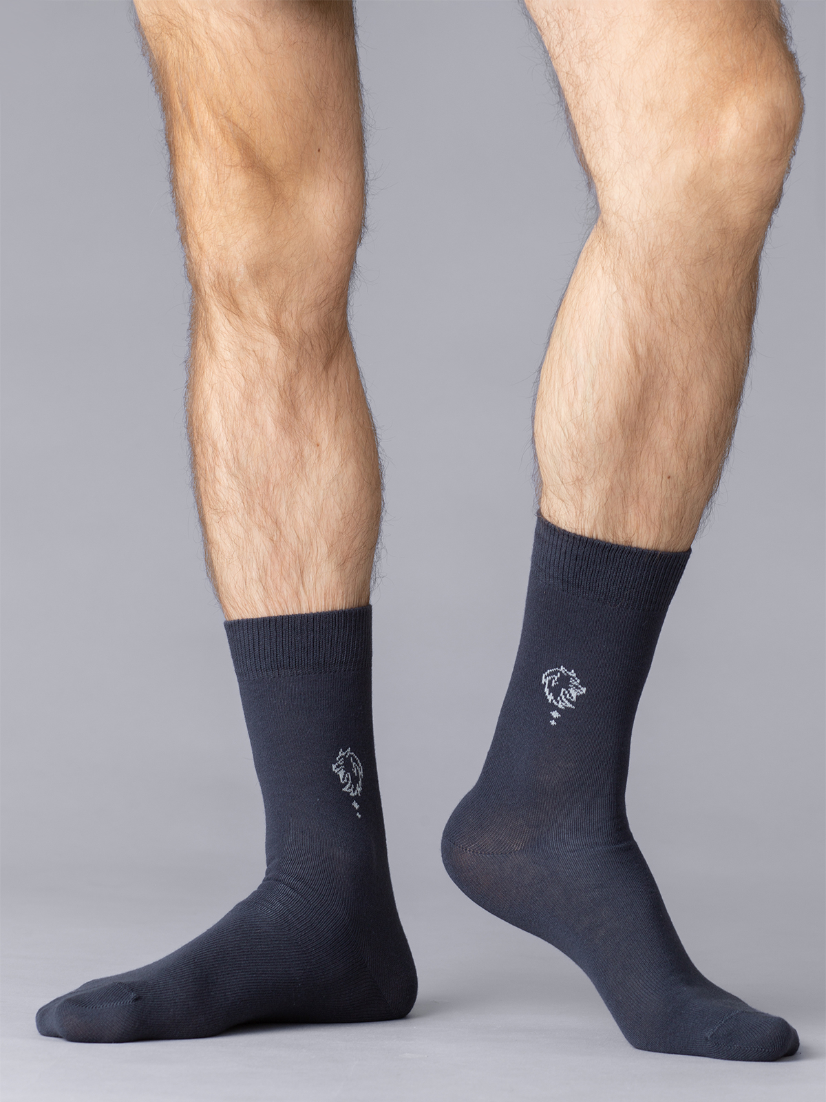 

Носки мужские Omsa for men ECO 409 серые, Серый, ECO 409