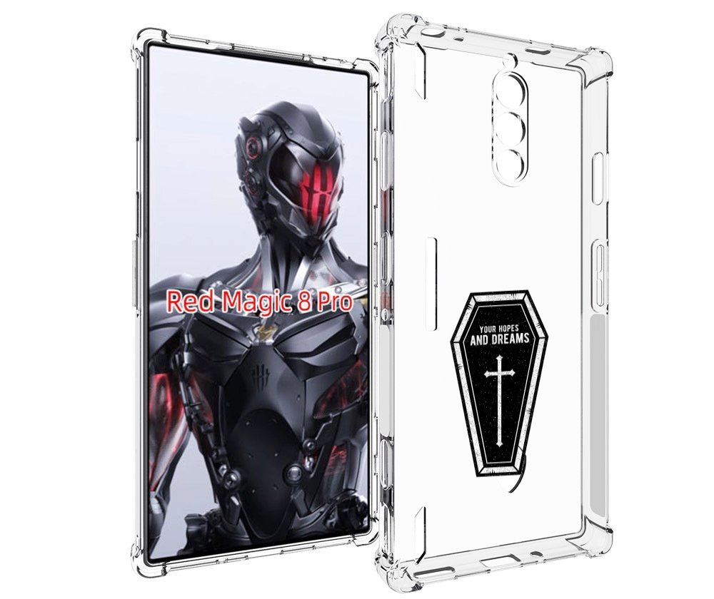 

Чехол MyPads гроб с мечтами для ZTE Nubia Red Magic 8 Pro / Red Magic 8 Pro Plus, Tocco