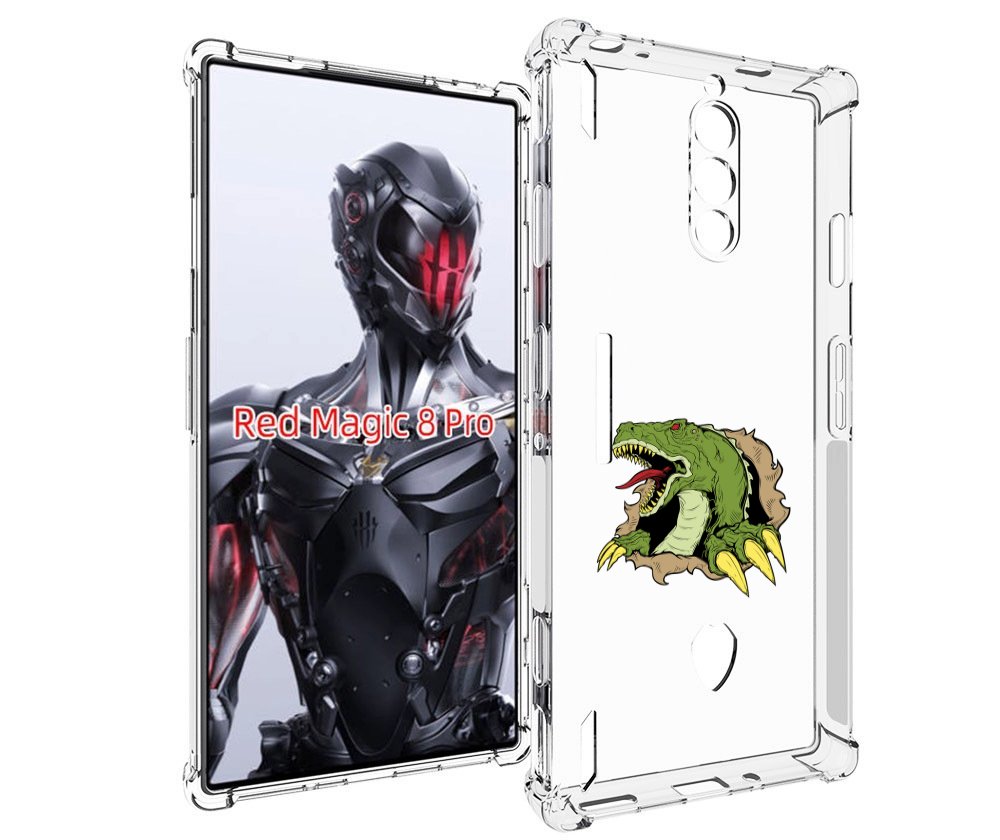 

Чехол MyPads годзила для ZTE Nubia Red Magic 8 Pro / Red Magic 8 Pro Plus, Tocco