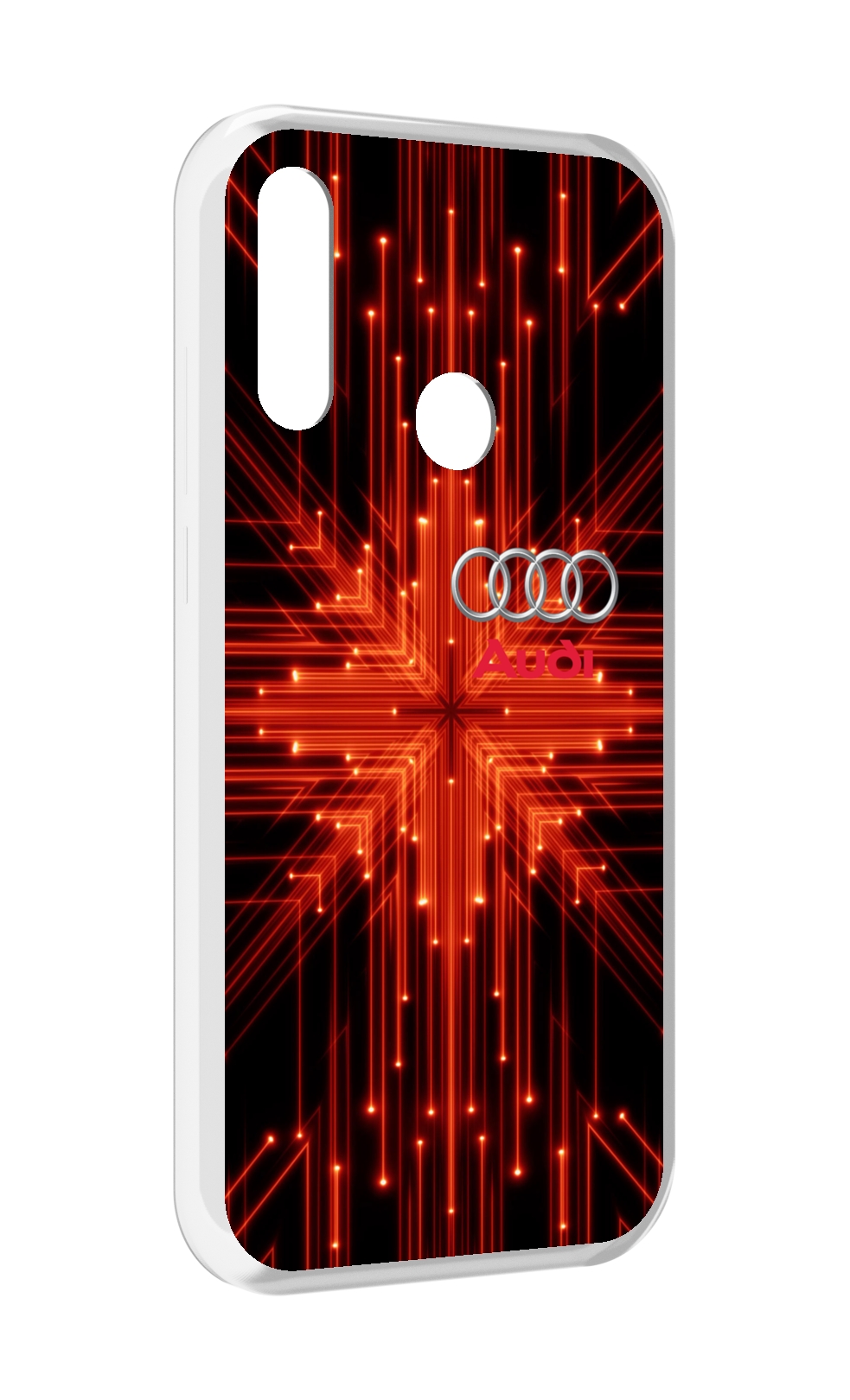 

Чехол MyPads Ауди-на-неоновом-фоне для Lenovo Z6 Pro Youth Edition / Z6 Pro Lite, Прозрачный, Tocco