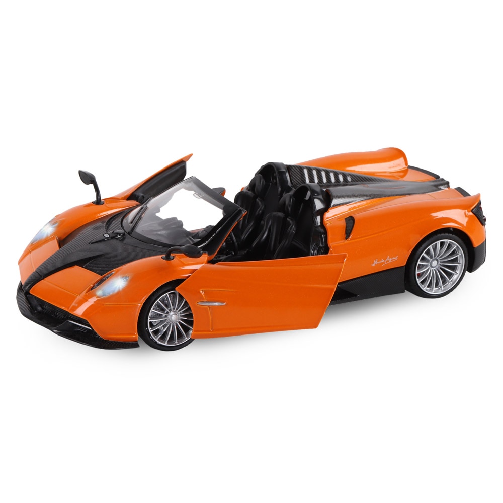 

Машина Автопанорама металлическая Pagani Huayra Roadster, оранжевая