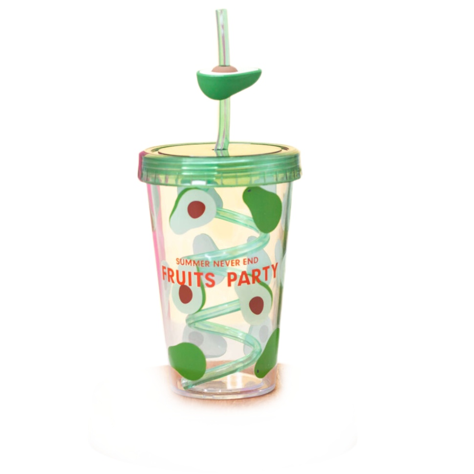 

Тамблер "Fruits party Avocado" green (380 ml), Зеленый, Fruits party Avocado