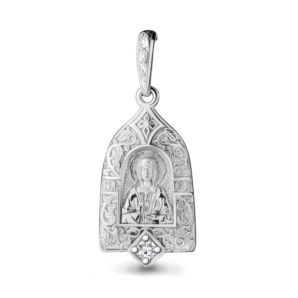 

Подвеска из серебра с фианитом Aquamarine 22133_925_р, 22133_925_р