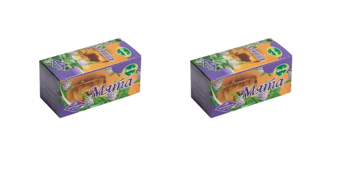 

Чайный напиток Florina № 22, мята, 30 г х 2 шт