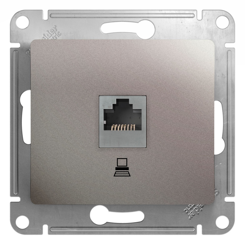 

Розетка Systeme Electric GSL001281K, 10шт, Серый