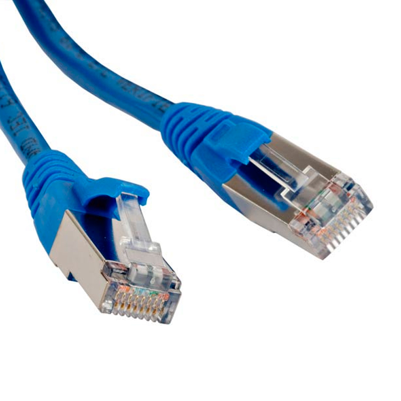 

Патч-корд Hyperline RJ-45 - RJ-45 вилка-вилка 0.5м (PC-LPM-STP-RJ45-RJ45-C5E-0.5M) синий