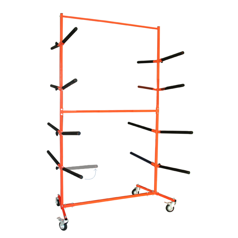 Мобильный двусторонний стеллаж для автомобильных бамперов 4CR 9330