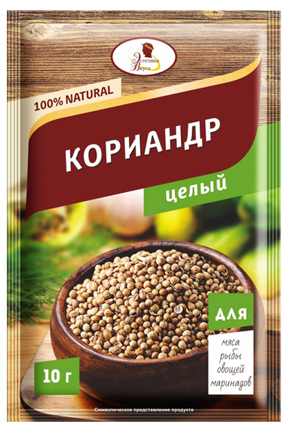 

Кориандр Эстетика вкуса целый 10 г