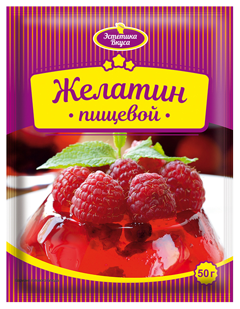 

Желатин Эстетика вкуса пищевой 50 г
