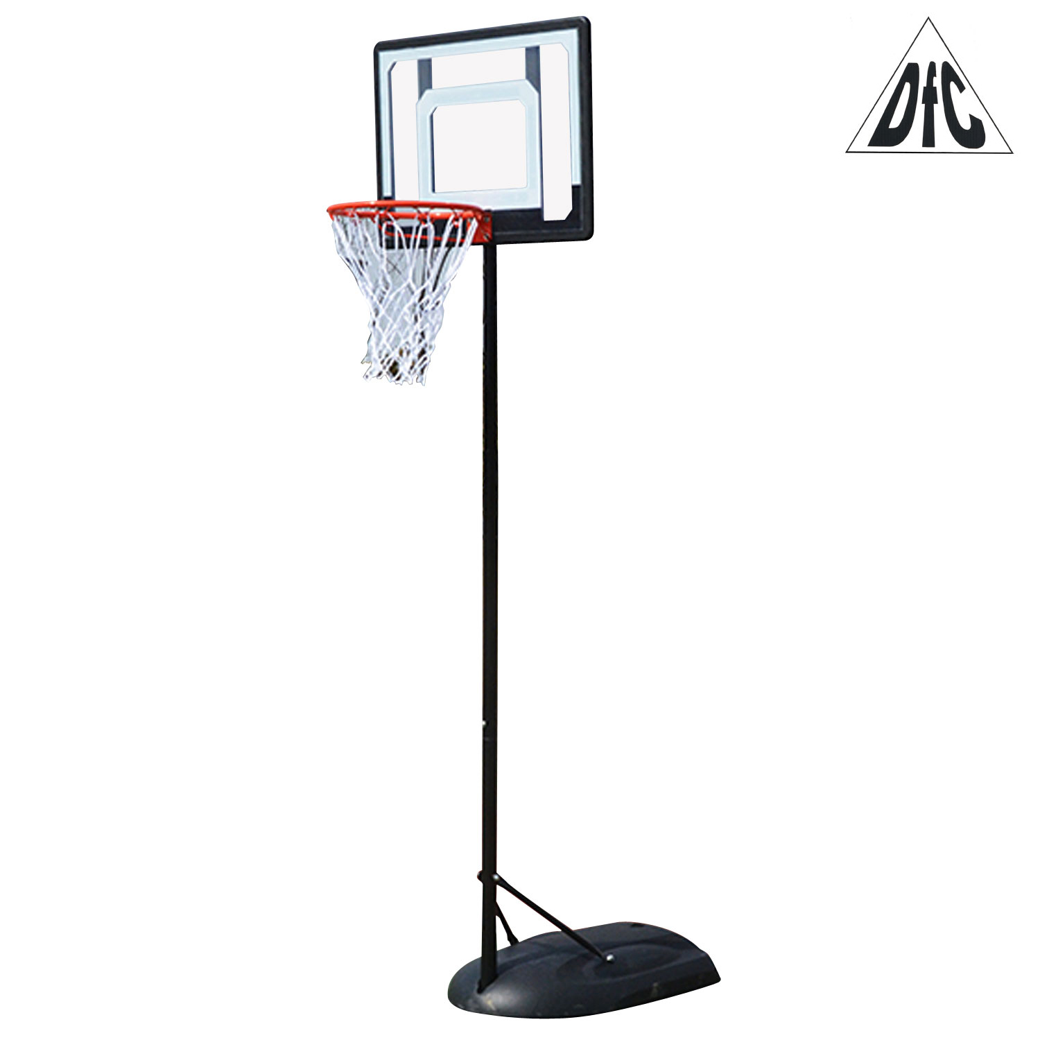 

Мобильная баскетбольная стойка DFC KIDS4 80x58cm полиэтилен