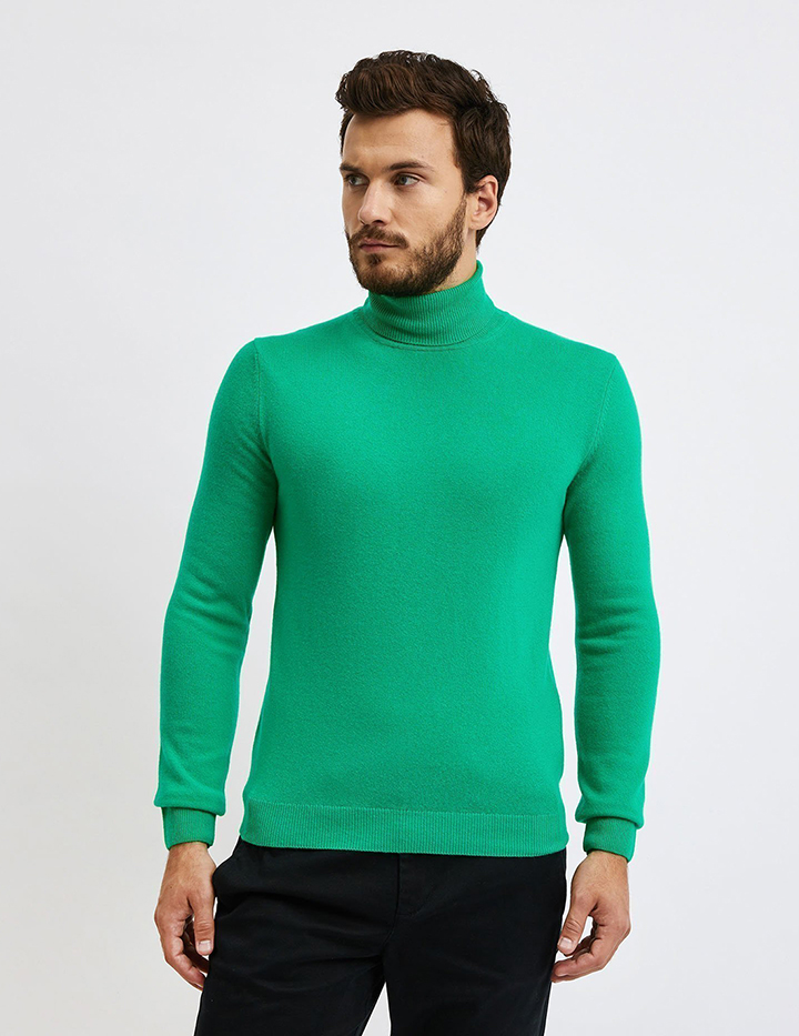 

Свитер мужской 21A_1002U2180 United Colors of Benetton зеленый S