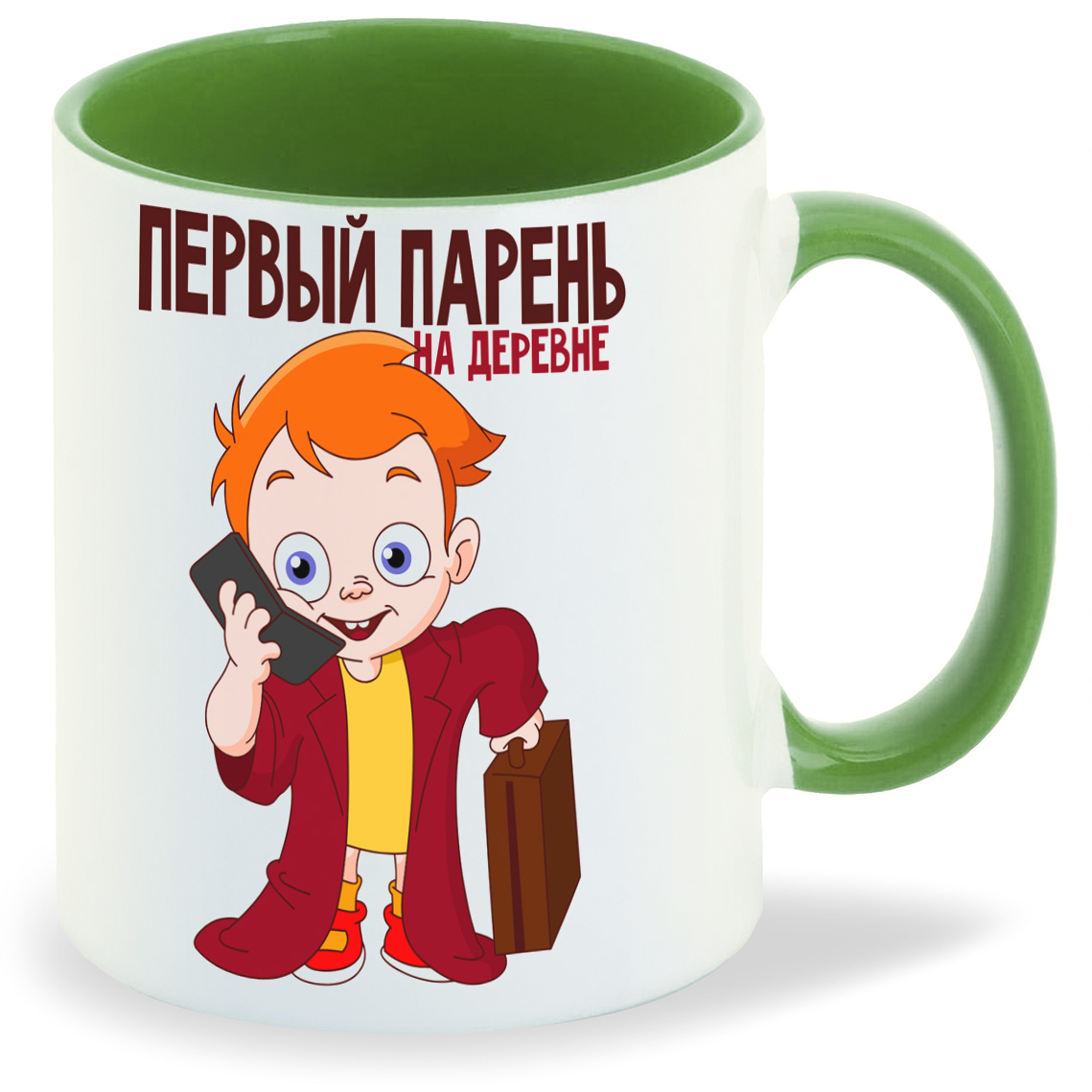

Кружка CoolPodarok Первый парень на деревне