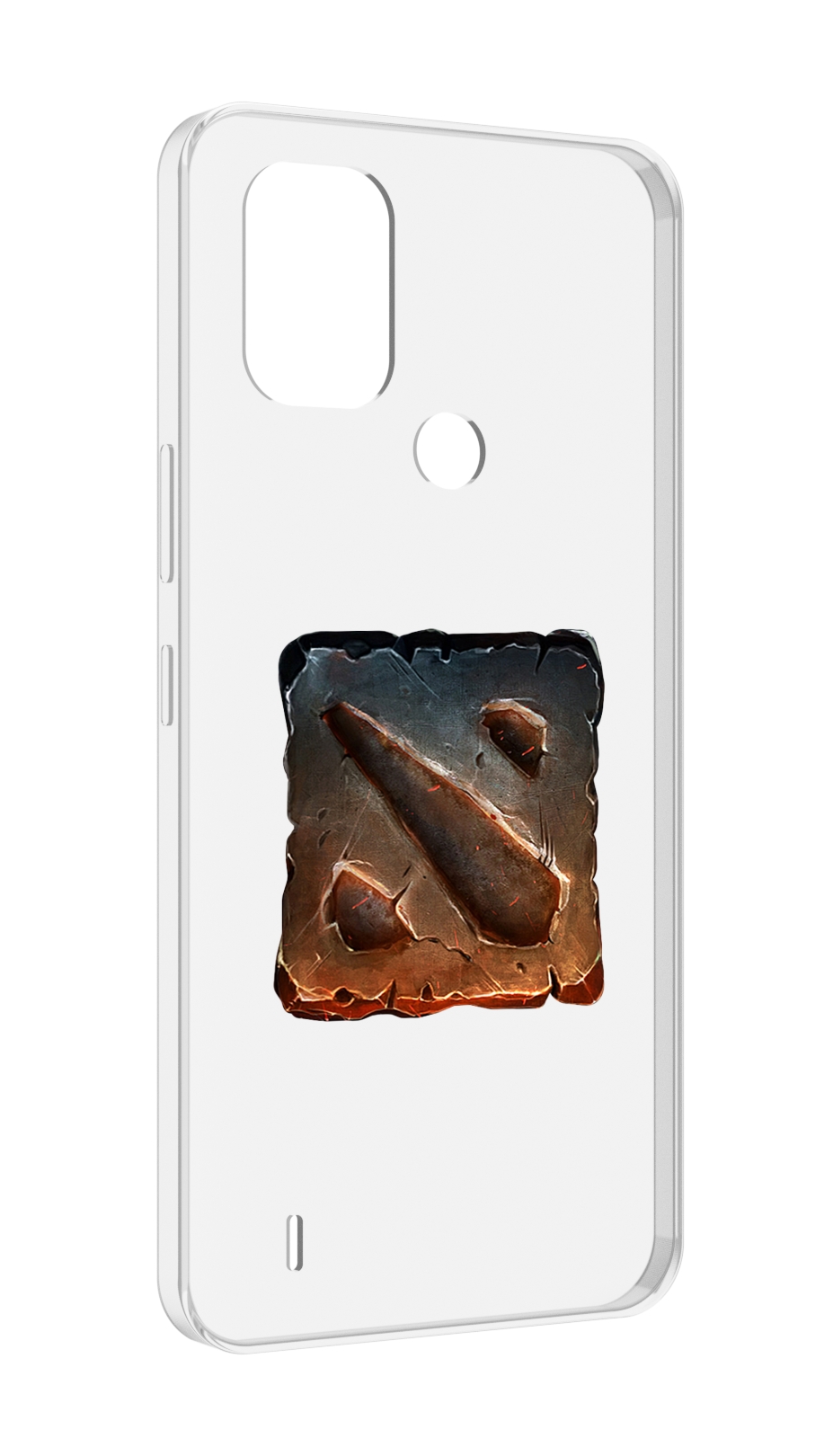 

Чехол MyPads dota 2 логотип 2 для Nokia C31, Прозрачный, Tocco