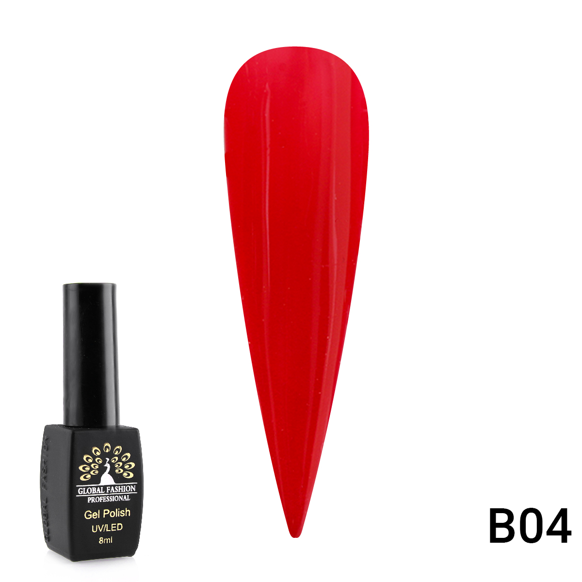 

Гель-лак Global Fashion Black Elite серии B B04