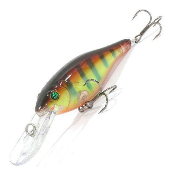 

Воблер Sprut Buri Shad 3D 70F YRP-3D, Красный;желтый, Buri