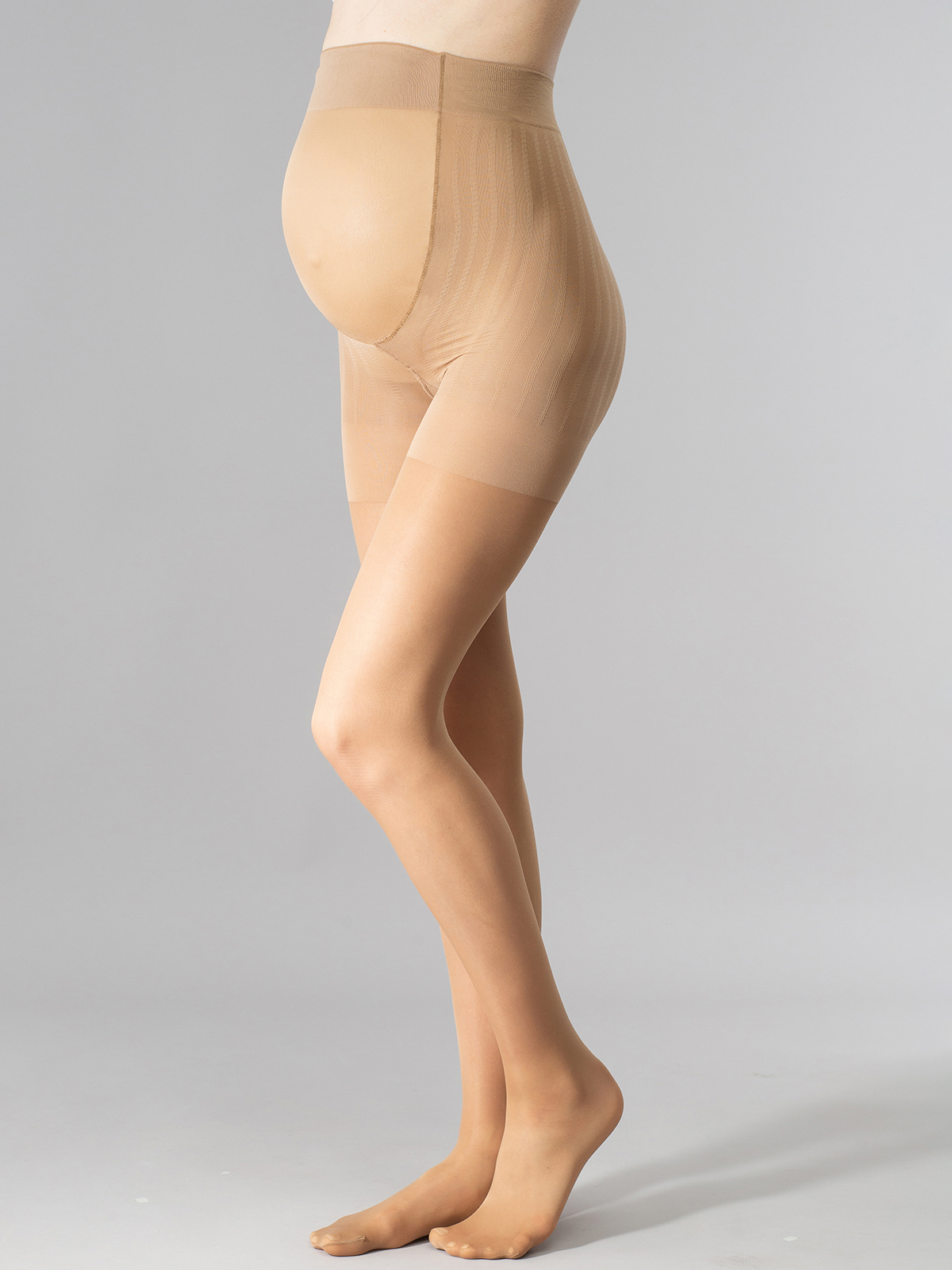 

Колготки для беременных женские Giulia MAMA 40 бежевые 4 (L), MAMA 40