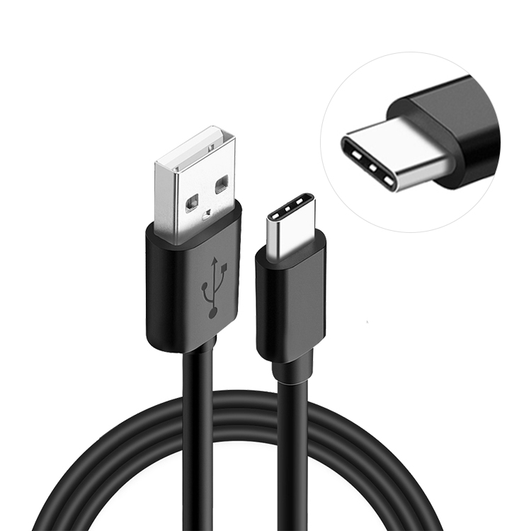 Кабель USB - TYPE-C 1м черный ISA