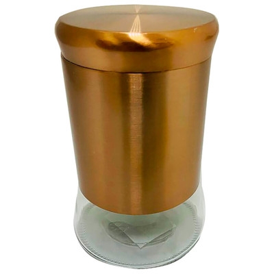 фото Банка для сыпучих продуктов absolut home copper color 1087d-3 1 л