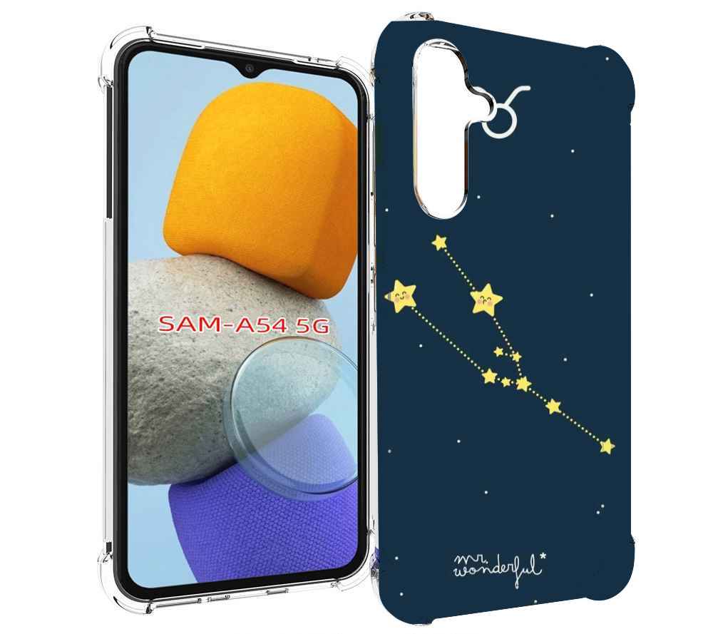 

Чехол MyPads знак-зодиака-телец-4 для Samsung Galaxy A54, Tocco