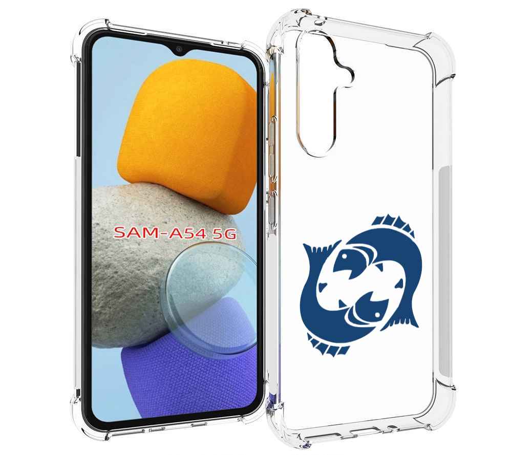 

Чехол MyPads знак-зодиака-рыбы-7 для Samsung Galaxy A54, Tocco