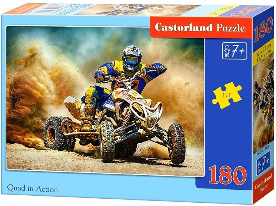 

Пазл Castorland 180 деталей Квадроцикл B-018420