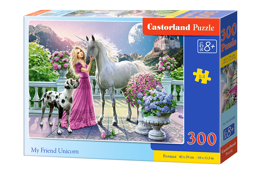 

Пазл Castorland Единорог, 300 деталей В-030088