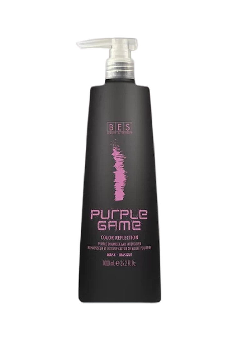 Оттеночная маска для волос BES COLOR REFLECTION Purple Game, 1000 мл энергетический напиток adrenaline game fuel 0 449 л