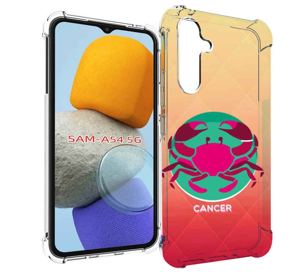 

Чехол MyPads знак зодиака рак 4 для Samsung Galaxy A54, Tocco