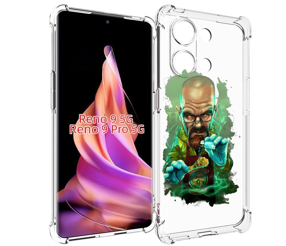 

Чехол MyPads повар для Oppo Reno 9/Reno 9 Pro, Прозрачный, Tocco