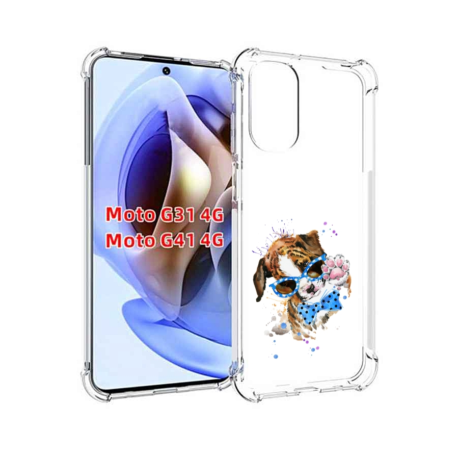 

Чехол MyPads лапочка для Motorola Moto G31 4G / G41 4G, Прозрачный, Tocco