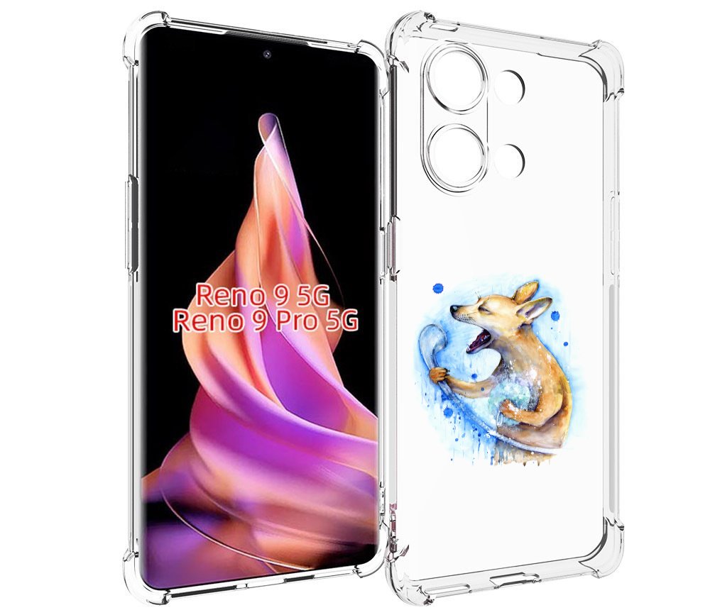 

Чехол MyPads пение в душе для Oppo Reno 9/Reno 9 Pro, Прозрачный, Tocco