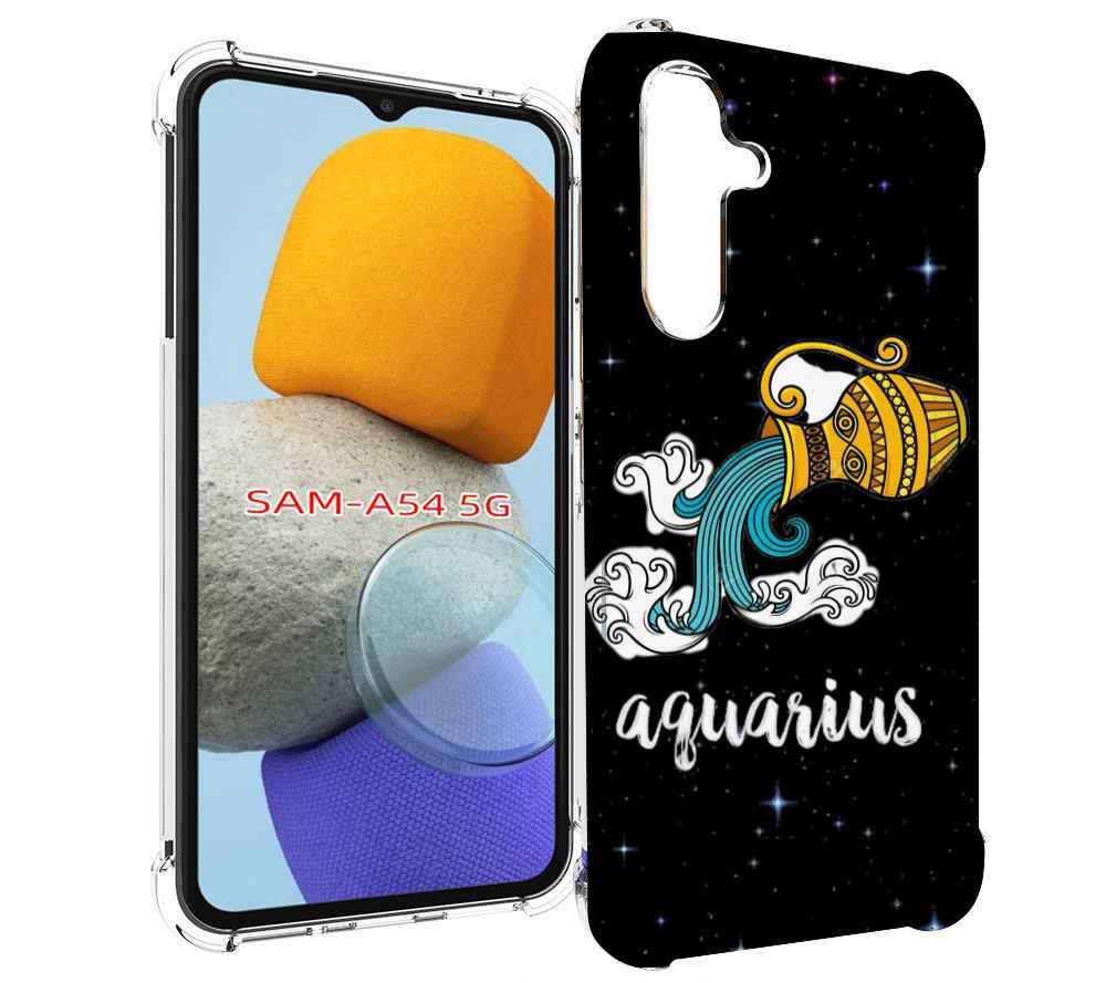 

Чехол MyPads знак зодиака водолей 2 для Samsung Galaxy A54, Tocco