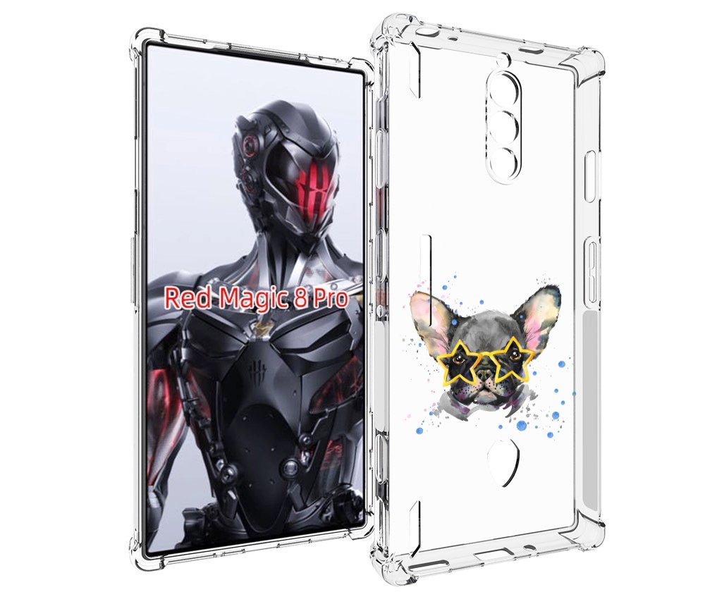 

Чехол MyPads буля в очках для ZTE Nubia Red Magic 8 Pro / Red Magic 8 Pro Plus, Tocco