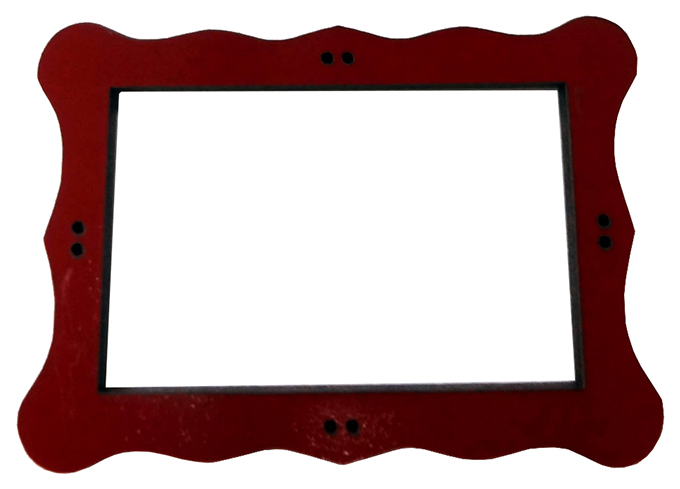 

Рамка Acufactum Ute Menze 6624-204-2, Красный