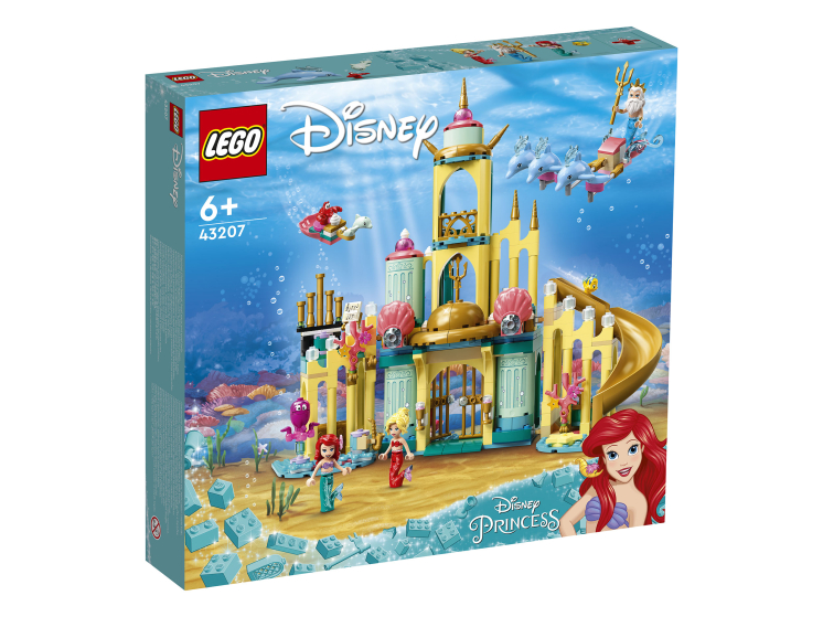 Конструктор LEGO Disney Princess Подводный дворец Ариэль 43207 конструктор lego disney princess подводный дворец ариэль 43207