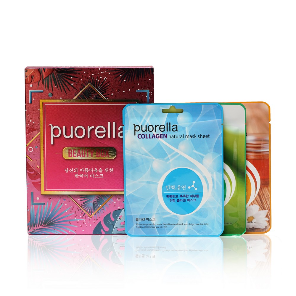 

Набор средств для лица Puorella Beauty Box для женщин 3 предмета