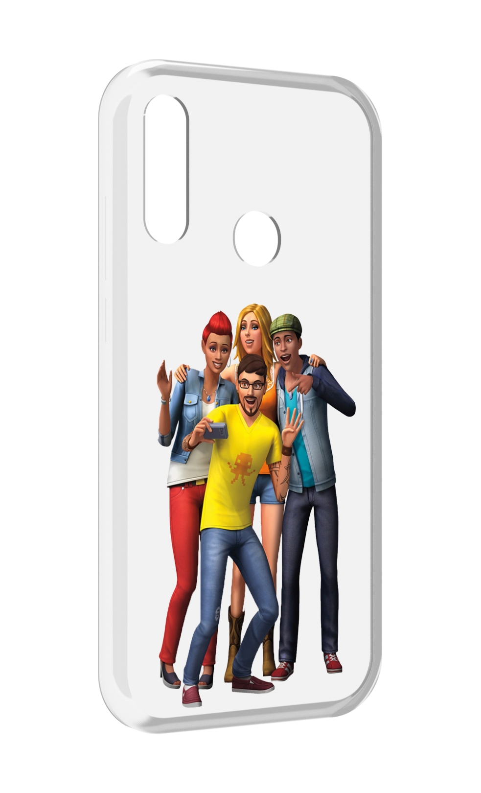 

Чехол MyPads sims для Lenovo Z6 Pro Youth Edition / Z6 Pro Lite, Прозрачный, Tocco