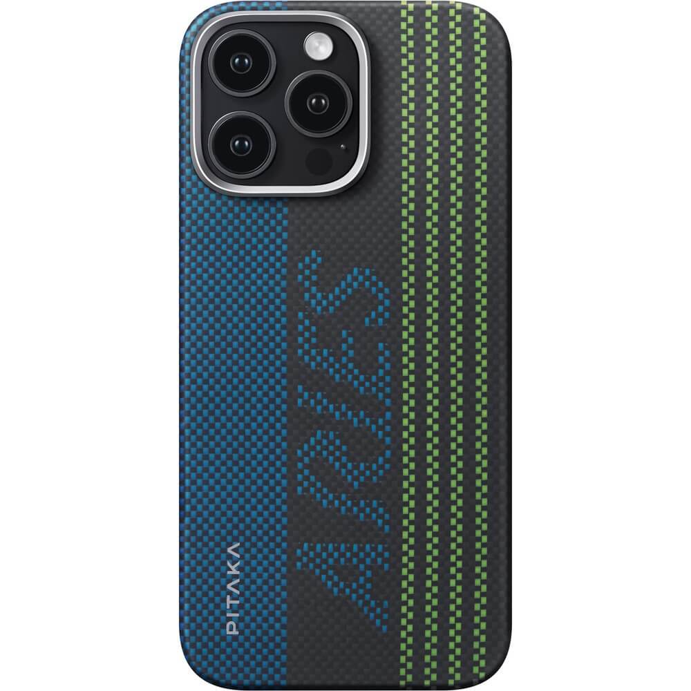 Чехол Pitaka Aries Tactile Woven Case для iPhone 16 Pro кевлар KI1601CR 11990₽