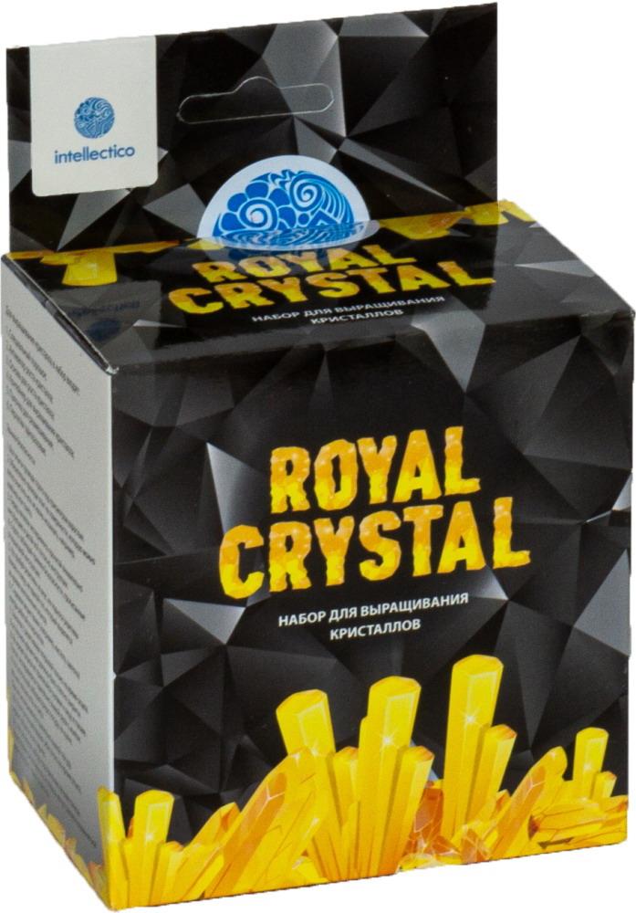 фото Набор для опытов royal crystal кристалл желтый intellectico 513бр