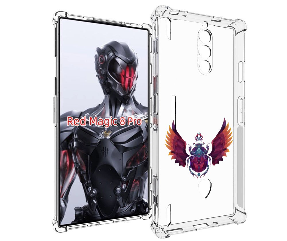 

Чехол MyPads алмазный скоробей для ZTE Nubia Red Magic 8 Pro / Red Magic 8 Pro Plus, Tocco