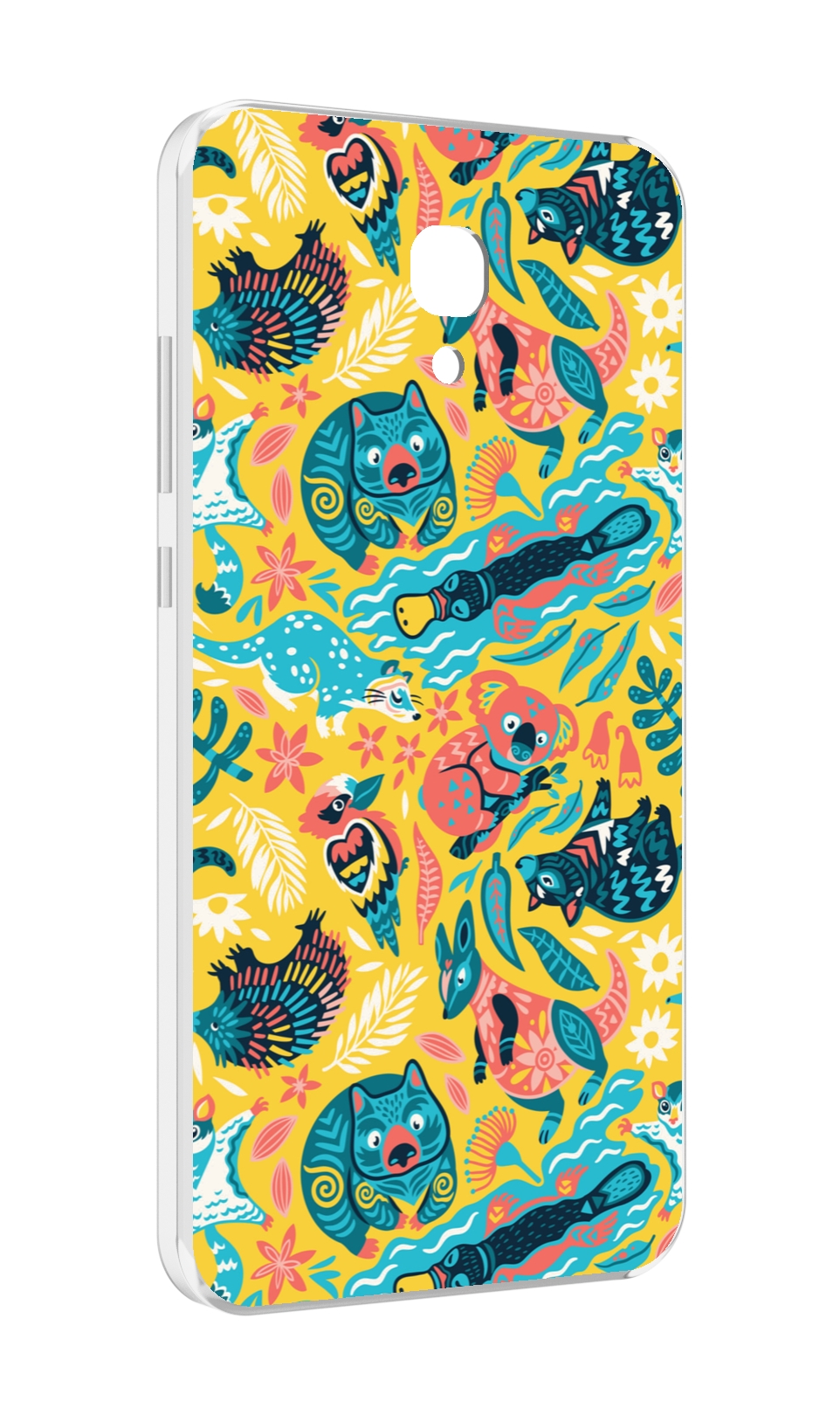 

Чехол MyPads seamless-pattern для Meizu M6 (M711Q), Прозрачный, Tocco