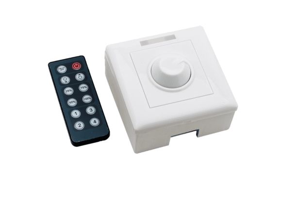 Контроллер SWG IR-DIM-W-8A для светодиодной монохромной ленты и модулей, 8А, 12 24В, разноцветный, пластик  - Купить