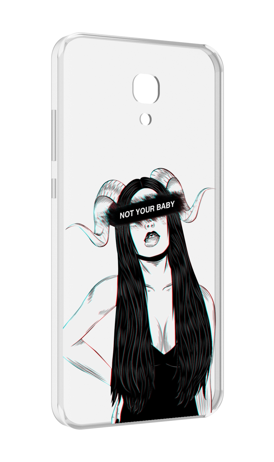 Чехол MyPads not-your для Meizu M6 (M711Q)