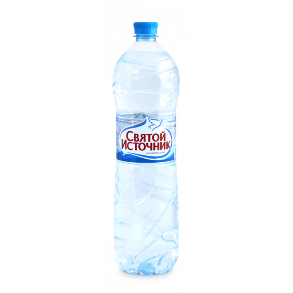 

Вода питьевая Святой Источник 1,5 л х 6 бутылок, б/г пэт