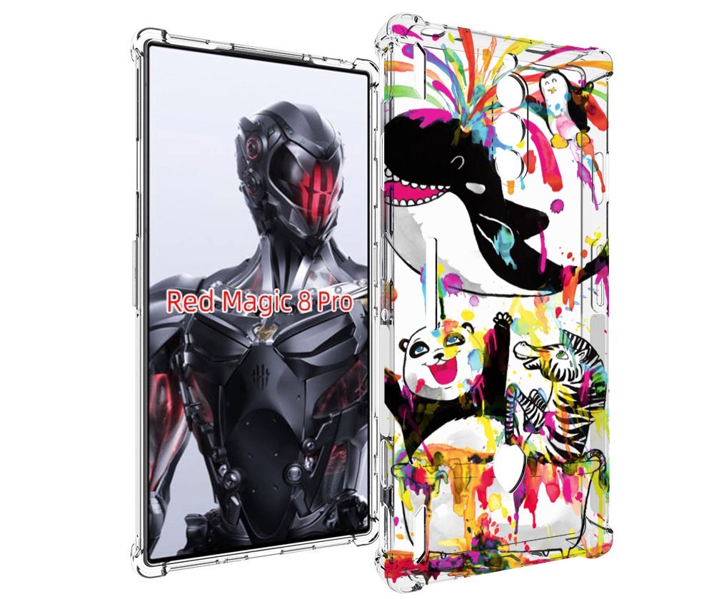 Чехол MyPads Хиппи кит для ZTE Nubia Red Magic 8 Pro / Red Magic 8 Pro Plus