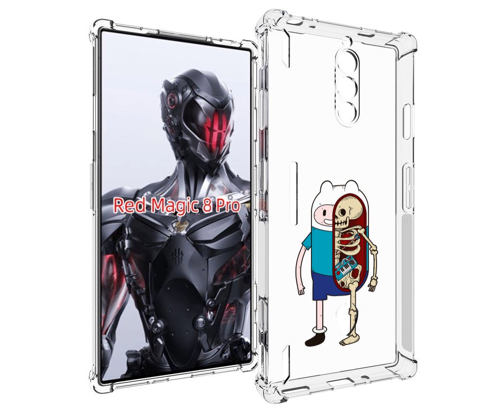 

Чехол MyPads Финн скелет для ZTE Nubia Red Magic 8 Pro / Red Magic 8 Pro Plus, Tocco