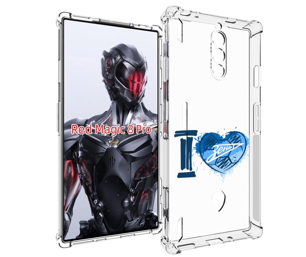 

Чехол MyPads ФК я люблю зенит для ZTE Nubia Red Magic 8 Pro / Red Magic 8 Pro Plus, Tocco