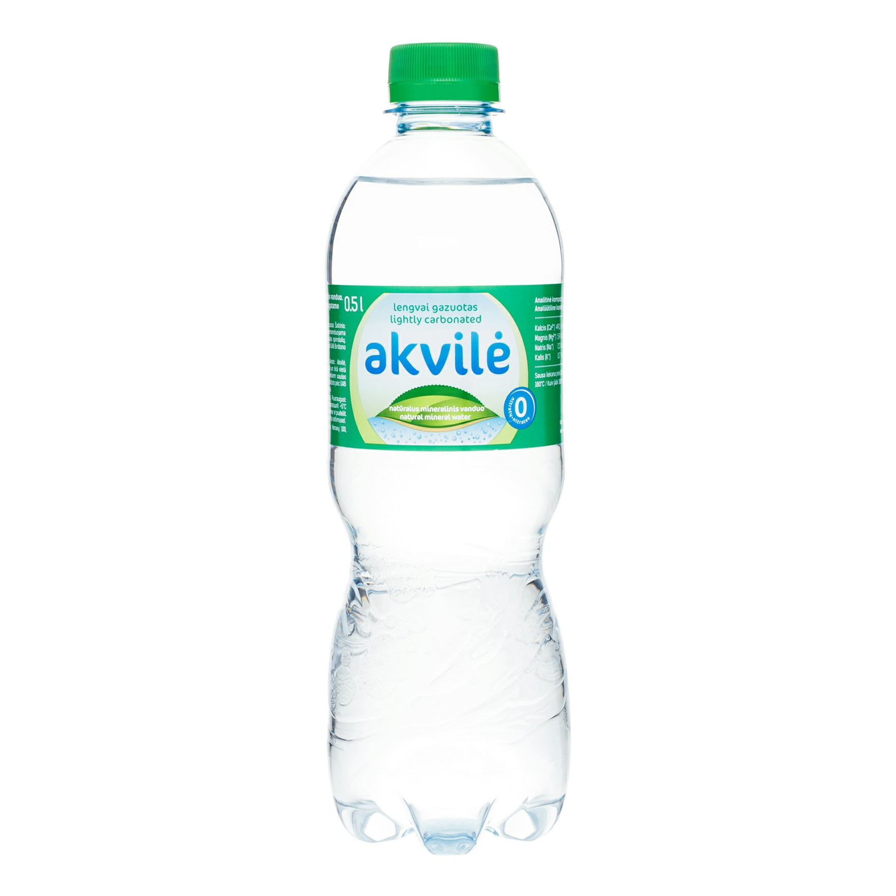 

Вода минеральная природная Akvile столовая среднегазированная 0,5 л