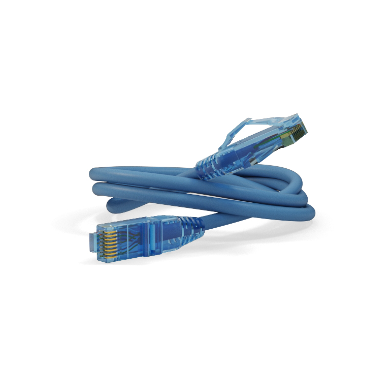 

Патч-корд Hyperline RJ-45 - RJ-45 вилка-вилка 3м (PC-LPM-UTP-RJ45-RJ45-C6-3M) синий