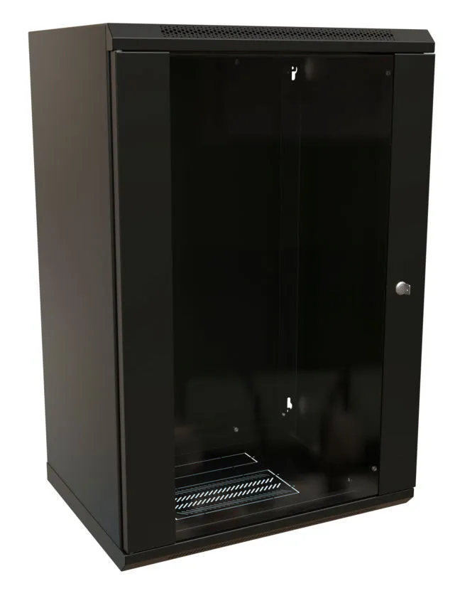 

Серверный шкаф WRLINE WR-TW-2245-GP-RAL9004 Глубина 45см, Black